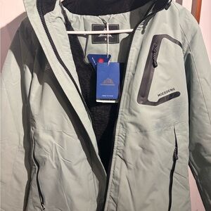 MOERDENG Women's Waterproof Ski Jacket